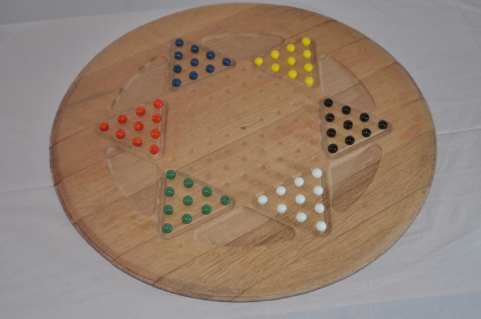 Chinese Checkers Barrel End 1