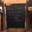 Wine Stave Chalkboard Sign 1