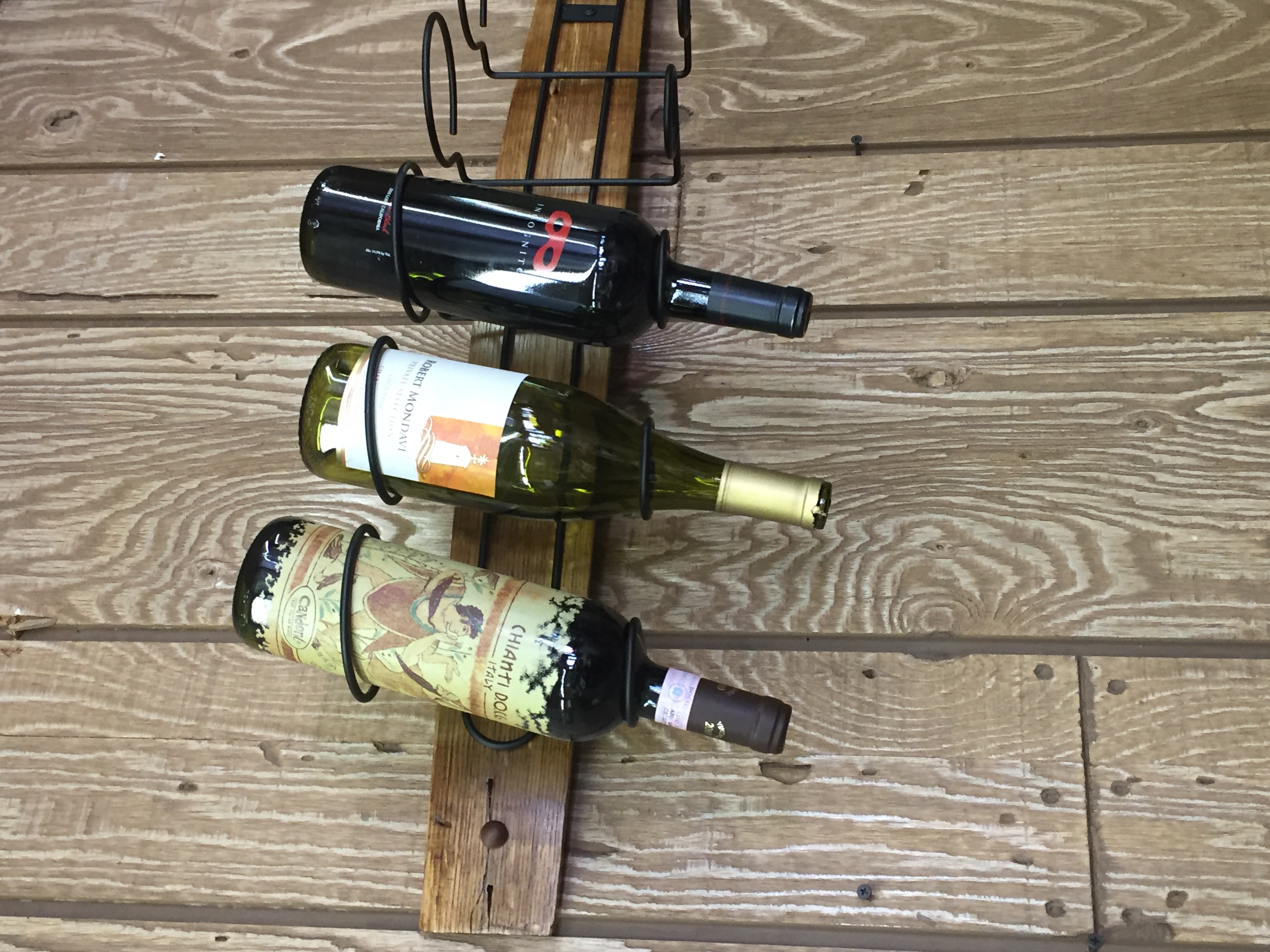 Single Barrel Stave Wine Rack 9