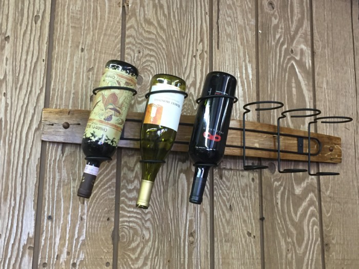 Single Barrel Stave Wine Rack 2