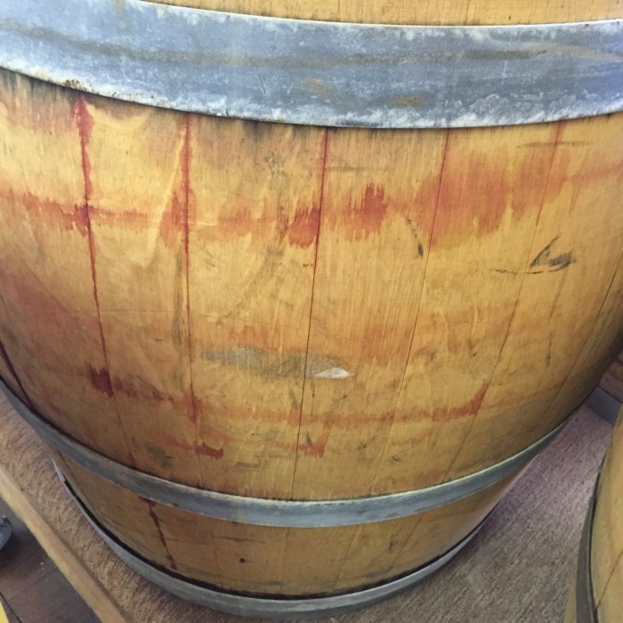 Sanded and Reinforced Wine Barrel 4