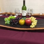 wine serving platter