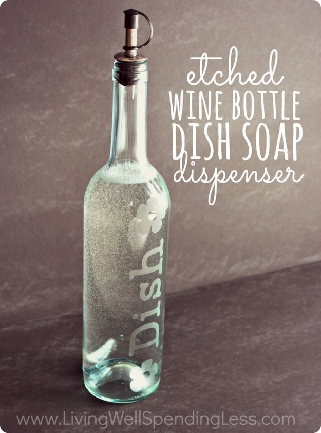 etched wine bottle tutorial